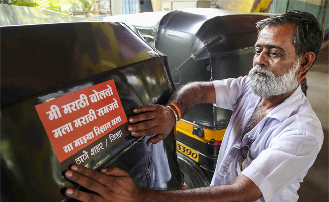 Marathi must for auto, taxi drivers in Maharashtra; special verification drive from May 1: Minister